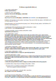 Evidenca dejavnosti obdelave osebnih podatkov po GDPR (za obdelovalca osebnih podatkov) - S tem obrazcem si izdelate evidenco dejavnosti obdelave, v katerih opredelite osnovne podatke o tem, katere osebne podatke in na kakšen način hranite in obdelujete. Pri tem gre za osebne podatke, vam jih posreduje upravljavec (denimo naročnik), vi pa jih obdelujete kot obdelovalec.
Vsak obdelovalec in predstavnik obdelovalca, kadar ta obstaja, vodi evidenco dejavnosti obdelave osebnih podatkov v okviru svoje odgovornosti če:zaposluje vsaj kot 250 oseb, je verjetno, da obdelava, ki jo izvaja, predstavlja tveganje za pravice in svoboščine posameznikov, na katere se nanašajo osebni podatki, in ni občasna, ali obdelava vključuje posebne vrste podatkov aliosebne podatke v zvezi s kazenskimi obsodbami in prekrški.